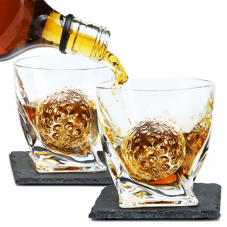 wedding favors gift glass whiskey stones for chilling vodka