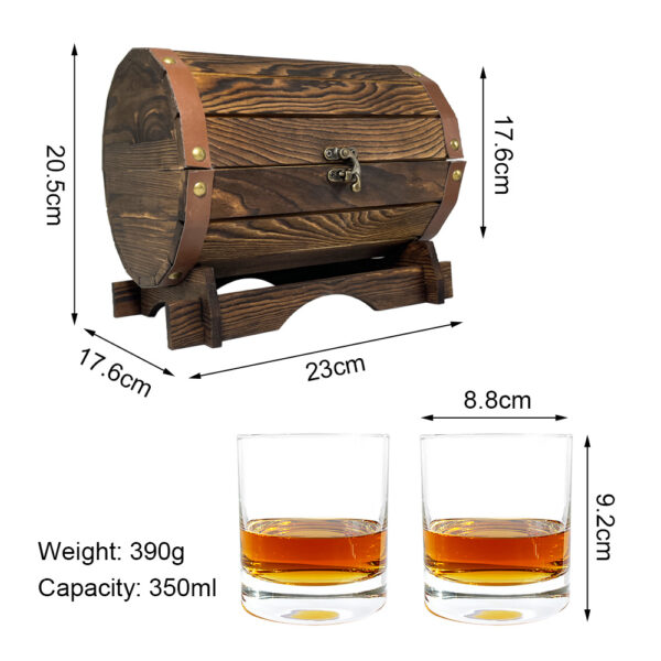 whiskey gift set specification