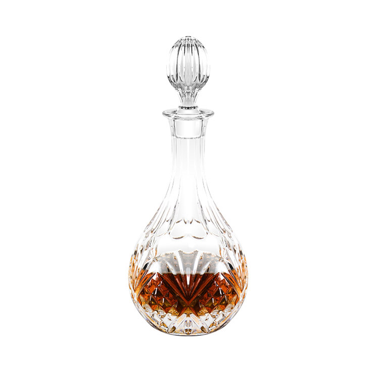 crystal whiskey bottle