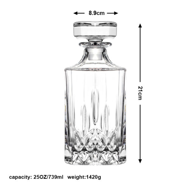 whiskey crystal decanter