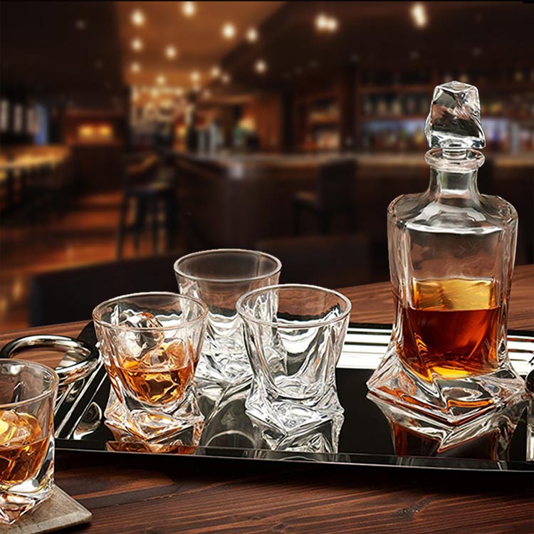 whiskey decanter set