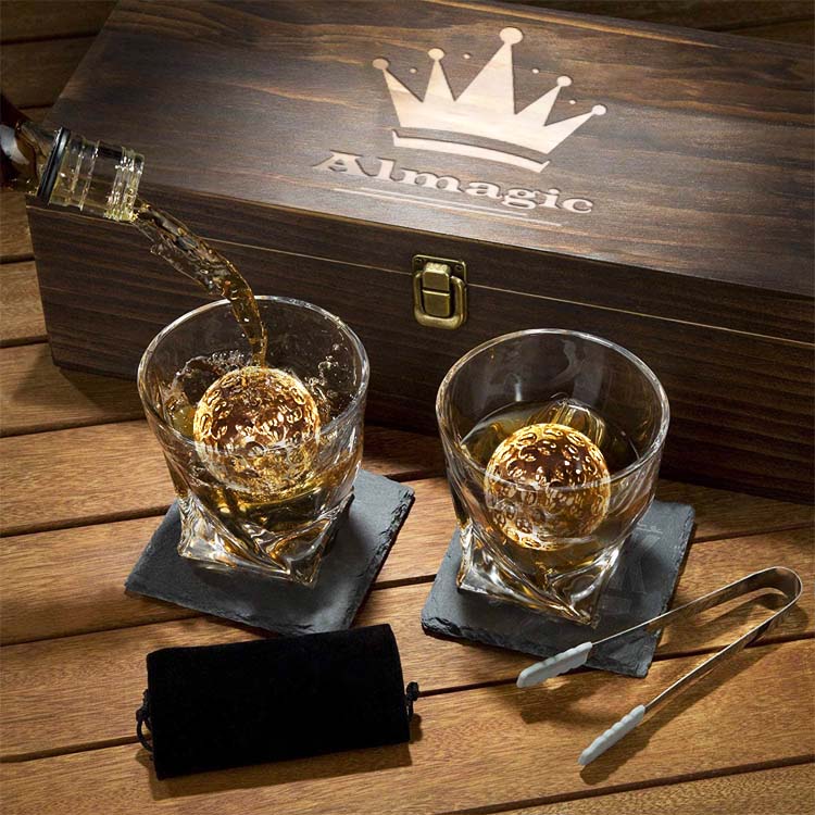 whiskey drink gift set