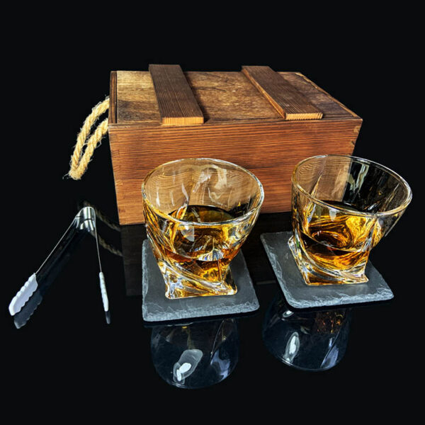 whiskey gift set for father