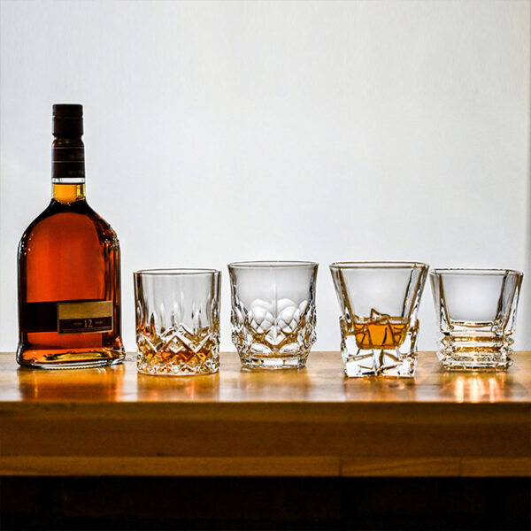 whiskey glass set