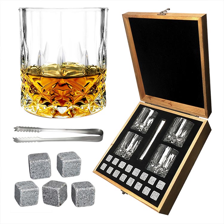 whiskey glasses gift set