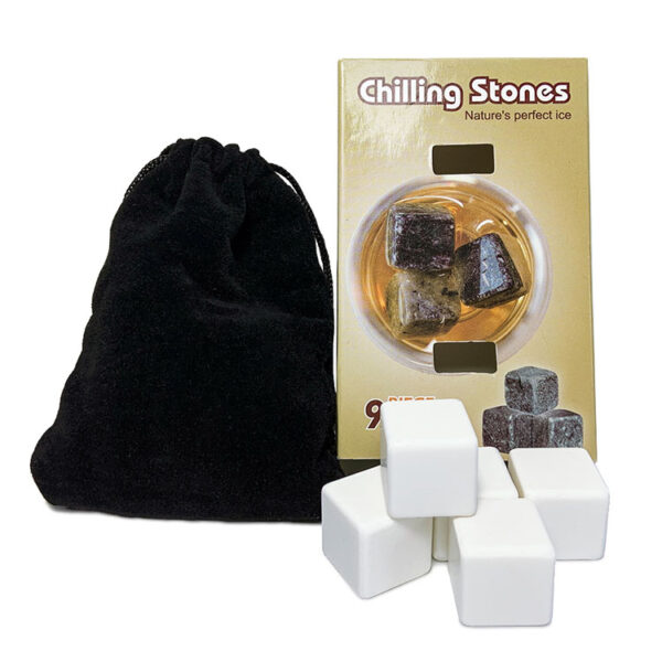 whiskey stones a bag