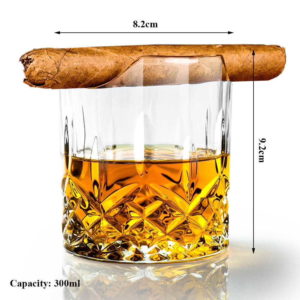 Old Fashioned Whiskey Tumbler Glasses